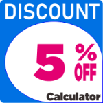 5 Percent Off Calculator - The Percent Calculator
